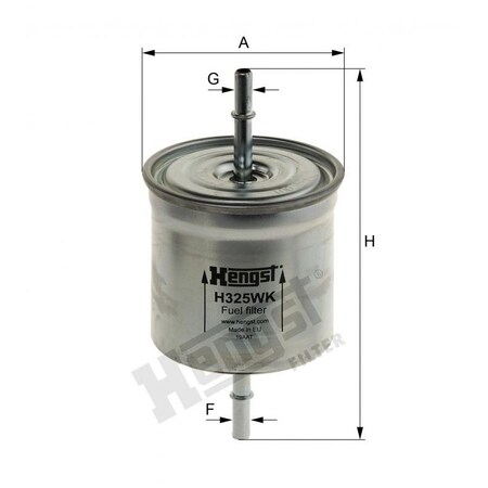 Hengst Fuel Filter, H325Wk H325WK